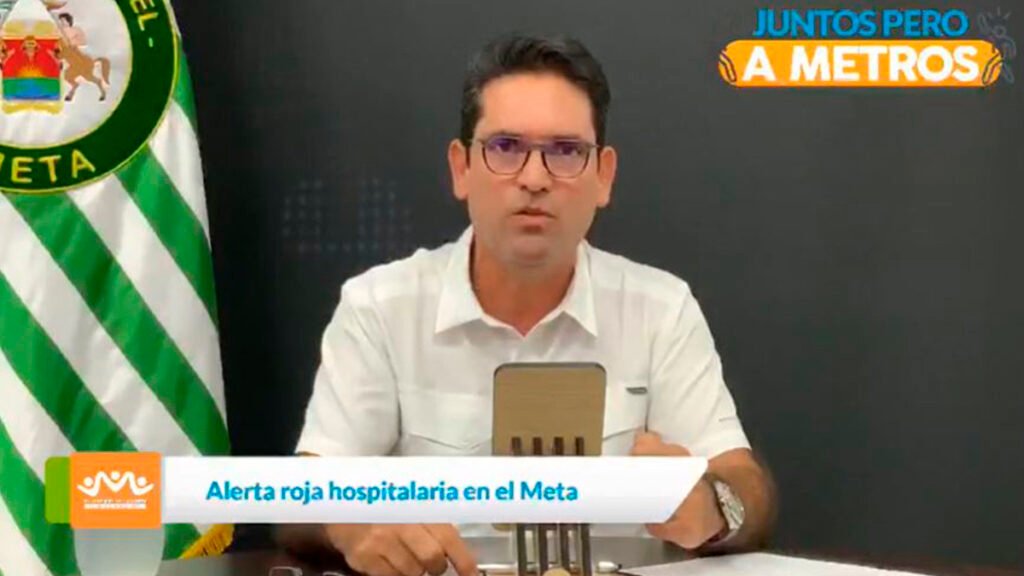 Gobernador del Meta solicita a Jorge Plazas tomar medidas urgentes pese a incremento de coronavirus en el Meta